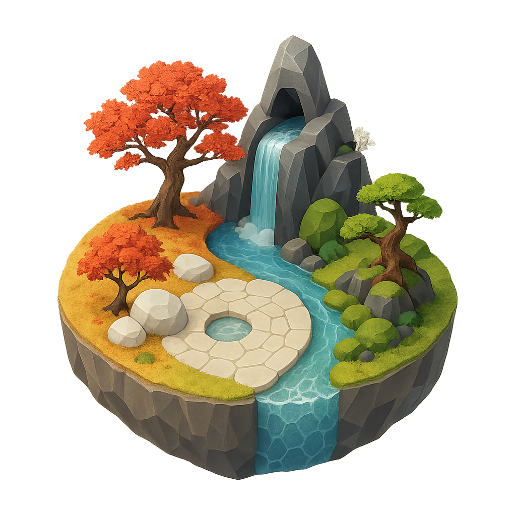 Zen Japanese Scenery